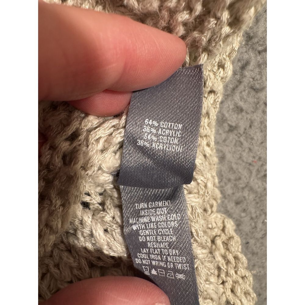 Aerie Cream Knit Tank Top - Picture 6 of 7